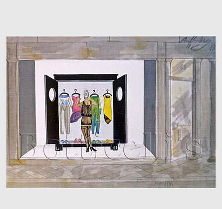 Illusionsmalerei, Dekorationsmalerei, Entwrfe